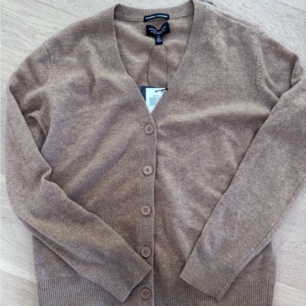 NWT 100% Cashmere Cardigan Sweater
